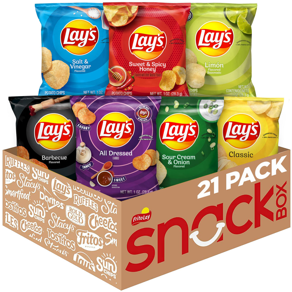 Lay's All Dressed bag, ideal for on-the-go snacking.