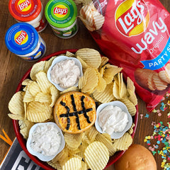 Lay's Dip Cups on-the-go snack for quick party or picnic pairing.