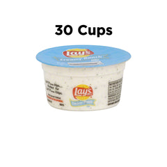 Lay's dip cups portion-control snack ready for on-the-go dipping.
