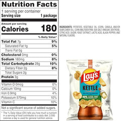 Lay's 64-pack bag in hand, easy snacking on the go.