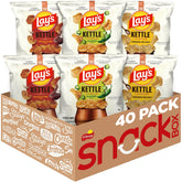 Lay's Jalapeño Kettle Cooked chips bag showing bold flavor and crunch.
