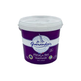 Le Guerandais French sea salt in a Guerande pail with top-layer crystals for finishing