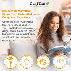 LeafLea biodegradable tea filters emphasize pure taste and eco-friendly brewing.