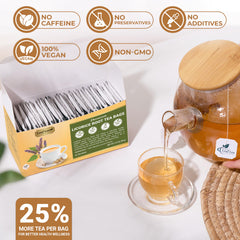 LeafLea sealed tea box preserves fresh licorice flavor for on-the-go.