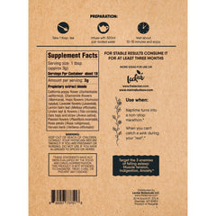 Leckar Sleep Aid Herbal Tea lavender focus supports gentle relaxation.