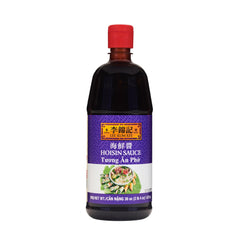 Lee Kum Kee Hoisin Sauce bottle top view for rich glaze ideas