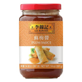 Lee Kum Kee Plum Sauce bottle, a perfect glaze for roasted meats.