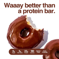 Legendary Foods Protein Donuts in gluten-free form for gluten-conscious snacking.