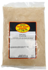 Legg's Old Plantation Smoke Flavor Seasoning adds hickory smoke to meats for richer flavor.