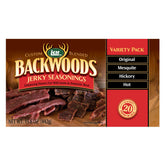 LEM Backwoods Original jerky seasoning pack for marinating meats