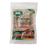 LEM pre-tubed sheep casings straw setup makes end retrieval easy during stuffing