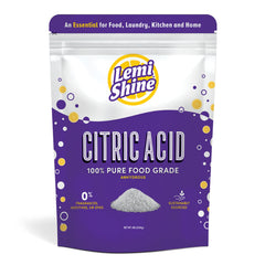 Lemi Shine citric acid powder 5lb bag for versatile kitchen use