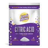 Lemi Shine citric acid powder bag ready for cooking and canning.