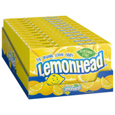 Lemonhead Hard Lemon Candy theatre box pack12 for shareable cinema snacking.