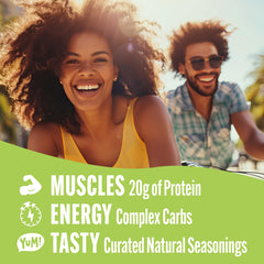 Plant-based, vegan-certified FITZELS pretzel snack.