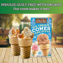 Vegan-friendly Let's Do cones offer dairy-free dessert options.