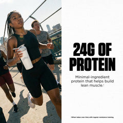 Levels Micellar Casein powder shows fine texture for easy mixing.