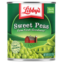 Libby's front can pack showing 12-pack and serving convenience