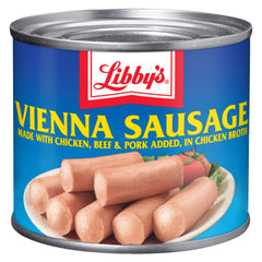 Libby's front package showing 24-pack and branding, convenient bulk supply
