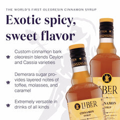 Pour-ready Liber & Co. syrup for cocktails and tiki drinks.