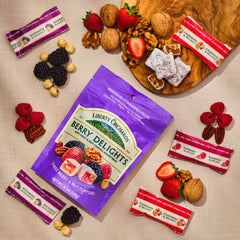Liberty Orchards Berry Delights Boysenberry-Hazelnut image featuring rich berry flavor with roasted hazelnuts