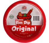 Lichana Chamoy dip rim 9oz adds bright tangy sweetness to beverages.