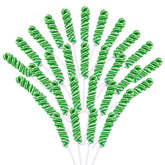 LIDATREE twisty lollipop in green for St. Patrick's Day party favors