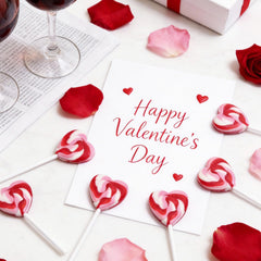 LIDATREE Valentine's Heart Lollipops variety shows colorful options for celebrations and gifting.