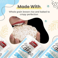 Lieber's Thin Rice Cakes on a charcuterie board complement meats and cheeses.