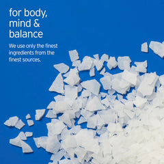 Life-flo Pure Magnesium Bath Flakes dissolve rapidly for a relaxing bath.