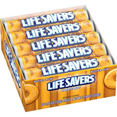 Life Savers Butter Rum hard candy rolls bulk pack ready for sharing.