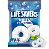 Life Savers Pep O Mint individually wrapped packs for on-the-go snacking