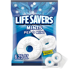 Life Savers Pep O Mint individually wrapped packs for on-the-go snacking