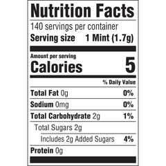 Life Savers Pep-O-Mint roll packaging image highlighting convenient on-the-go breath mints