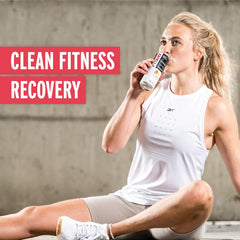 Refreshing FITAID bottle after a workout for rehydration and recovery