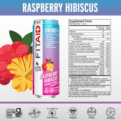 LIFEAID FITAID ENERGY bottle close-up showing clean label