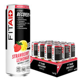 LIFEAID FITAID Strawberry Lemonade can for post-workout recovery with electrolytes
