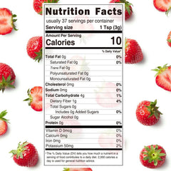Lifebooil strawberry powder for smoothies boosts fiber and nutrition with convenient mix-in