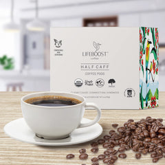 Lifeboost mold-free coffee pods emphasize safety and quality.