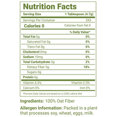 LifeSource Foods Oat Fiber 500 in baking dish, showcasing texture improvement.