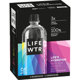 LIFEWTR premium purified water bottle with rotating artist labels sparks everyday inspiration.