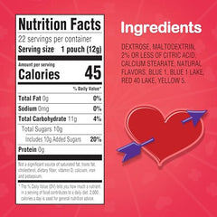 Lik-m-aid Valentines pouches close-up highlighting share-ready design.