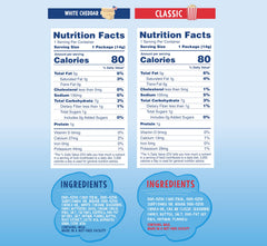 Like Air Puffcorn 2 Flavor Pack back view reveals contents and chip clip.