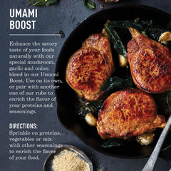 Lillie’s Q Umami Boost bottle on the counter, ready to season