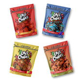 Lilys Chilies variety pack front view showing tangy chili candies for sharing.