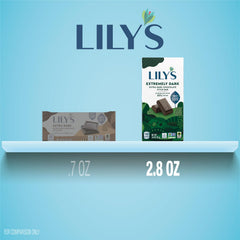 LILY'S Extremely Dark kosher-certified bar signals quality for mindful snacking.