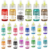 Limino gel color set close-up showing 22 vibrant colors for precise decorating