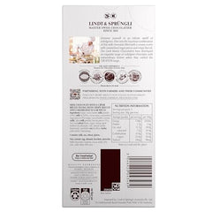 Packaging of Lindt Creation Creme Brulee on shelf signals premium indulgence