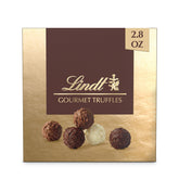 Lindt Gourmet Truffles Gift Box showcases assorted flavors for a thoughtful gift.