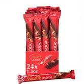 Lindt LINDOR eight-pack milk chocolate truffle bars for sharing